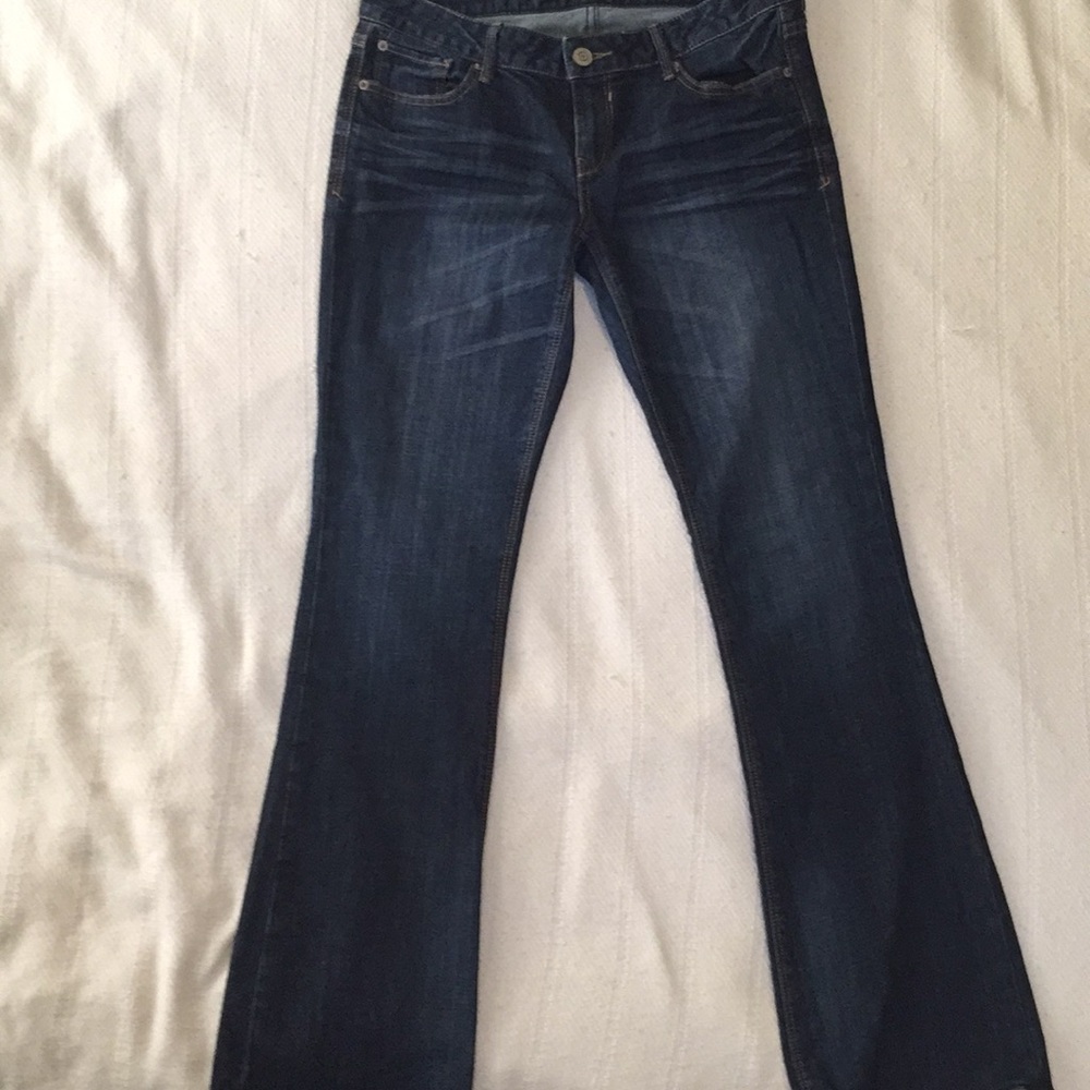 EXPRESS Stella low-rise boot cut jeans